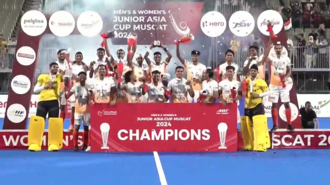 India beat Pakistan by 5-3 in final to become Hockey Junior Asia Cup Champions India beat Pakistan by 5-3 in final to become Hockey Junior Asia Cup Champions