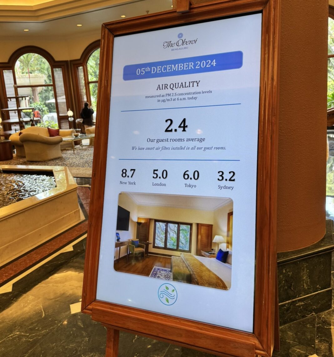 Amid Delhi’s Pollution Crisis, 5-Star Hotels Offer Clean Air as a Premium Service Amid Delhi’s Pollution Crisis, 5-Star Hotels Offer Clean Air as a Premium Service