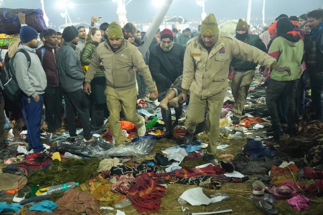 Several Feared Dead After Stampede at Maha Kumbh Mela in Prayagraj During Mauni Amavasya