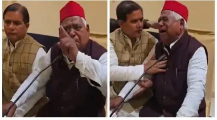 SP MP Awadhesh Prasad Breaks Down While Addressing Rape-Murder Case, Threatens to Resign if…