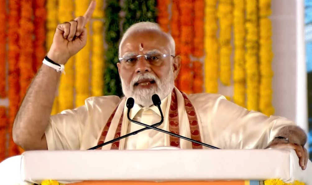 PM Modi Criticizes MK Stalin, Questions Tamil Pride Over English Letters