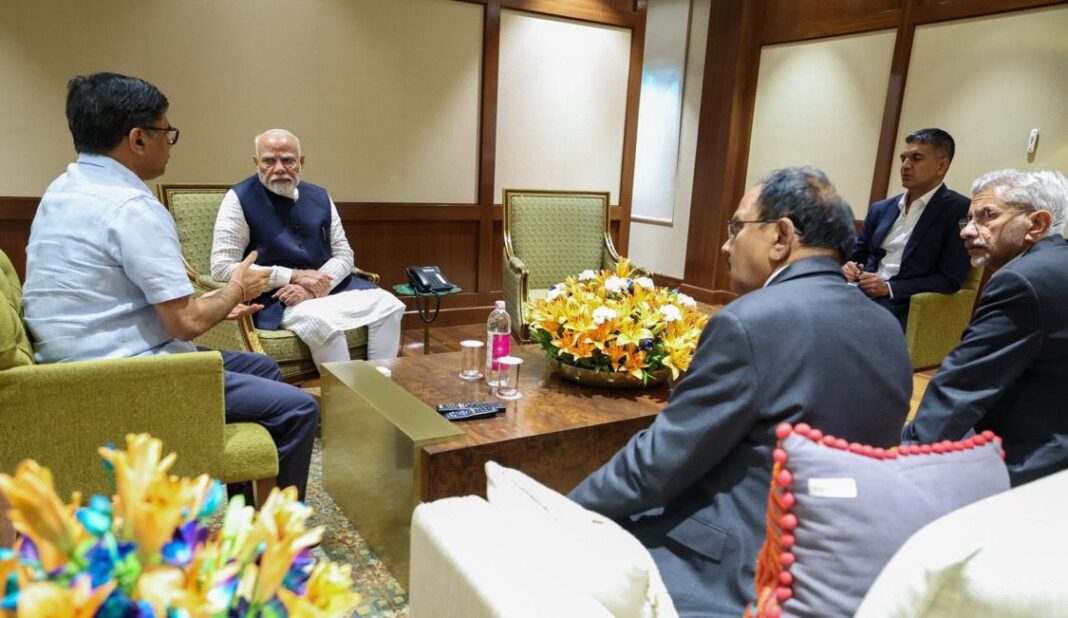 Pahalgam Terror Attack: PM Modi Chairs Key Meet At Delhi Airport After Saudi Visit