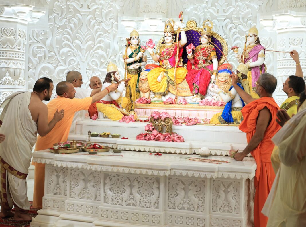 Consecration of ‘Raja Ram’ Held at Ram Temple in Ayodhya on Ganga Dussehra