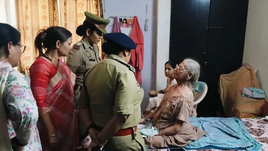 42 Elderly Rescued from Illegal Noida Old-Age Home in Deplorable Condition