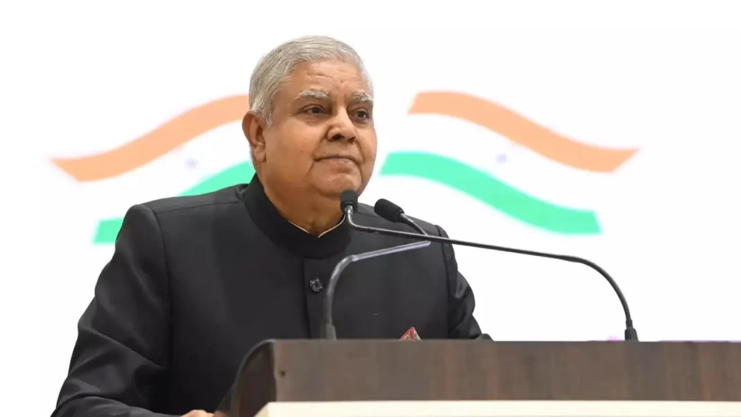 In a stunning turn of events, Vice President Jagdeep Dhankhar tendered his resignation late last night, citing health concerns—an announcement that sent ripples through India’s political corridors.
