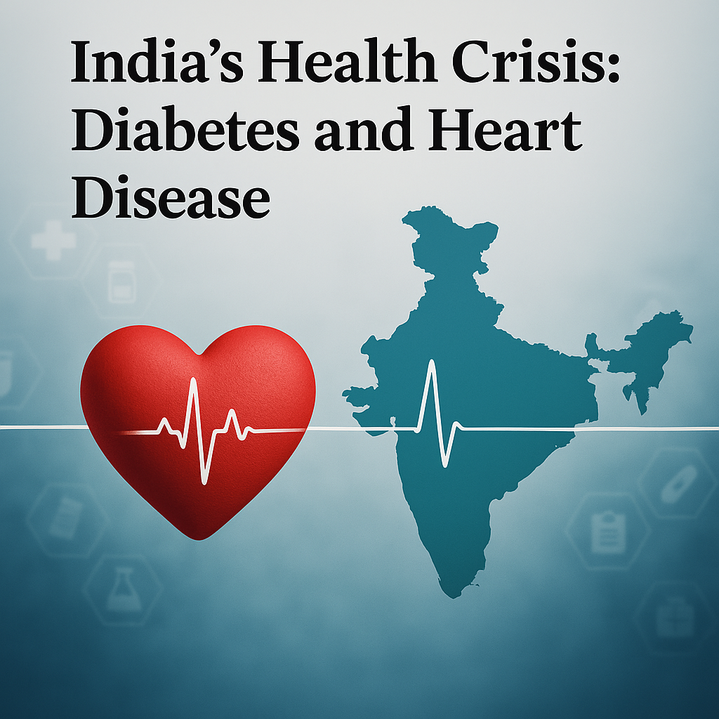 India’s Silent Epidemic: A Nation Grapples with the Rising Tide of Diabetes and Heart Disease