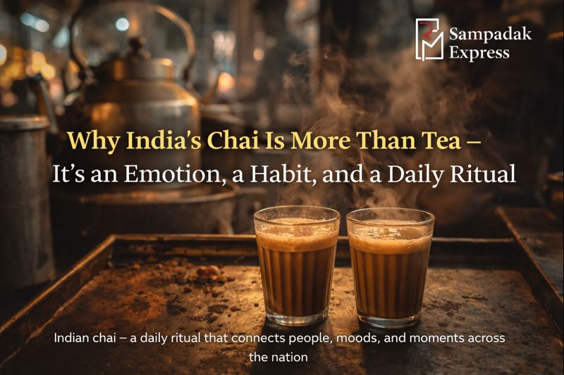 Why India’s Chai Is More Than Tea – It’s an Emotion, a Habit, and a Daily Ritual