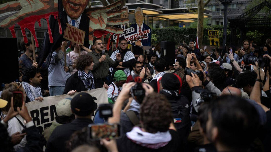 Hollywood Stars Arrested in NYC During Anti-Netanyahu Protest: 100 Detained "Hollywood Stars Arrested in NYC Anti-Netanyahu Protest: Over 100 Detained"