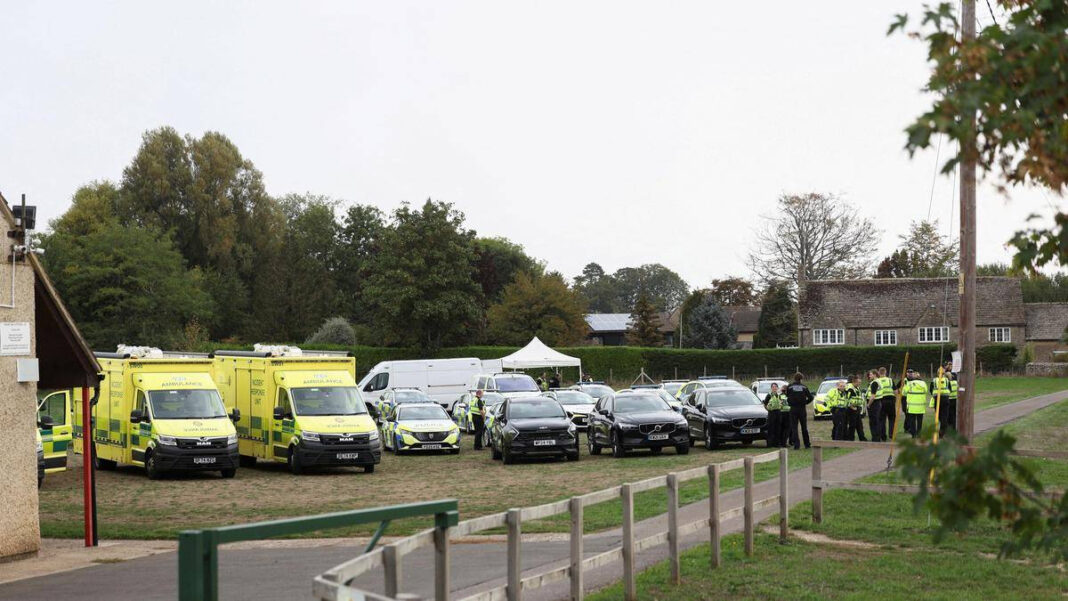 Police Evacuate Homes Near U.S. Air Base in England Over Suspected Explosives Threat "Police Evacuate Homes Near U.S. Air Base in England Due to Explosives Threat"