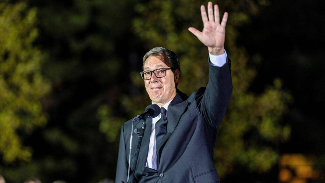 Serbias President Vucic Resigns to Pursue Prime Minister Role in Upcoming Early Elections "Serbia's President Vucic Resigns as He Aims for Prime Minister in Upcoming Early Elections"