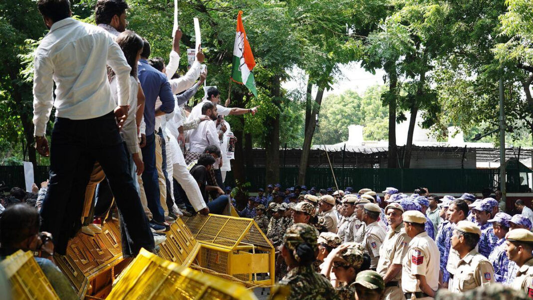 Press Club Denounces Detention of Journalists Reporting on Protests Against CEC Gyanesh Kumar Press Club Condemns Arrest of Journalists Covering Protests Against CEC Gyanesh Kumar