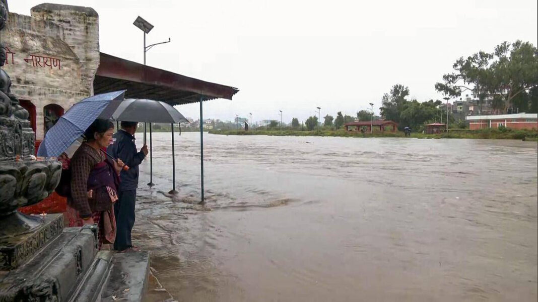 Relentless Rainfall Causes Severe Floods and Landslips Across Nepal "Severe Floods and Landslips in Nepal Triggered by Relentless Rainfall"
