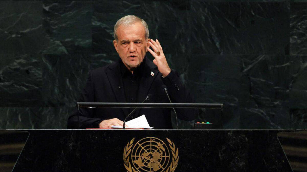 Irans President States U.S. Must Decide to End Ongoing Conflict "Iran's President Urges U.S. to Make Decision to End Ongoing Conflict"