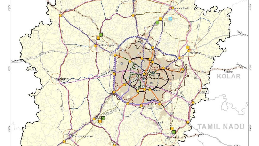 BMRDA Unveils New Mobility Road Grid for Bengaluru Metropolitan Region BMRDA Unveils Mobility Road Grid for Bengaluru Metropolitan Region