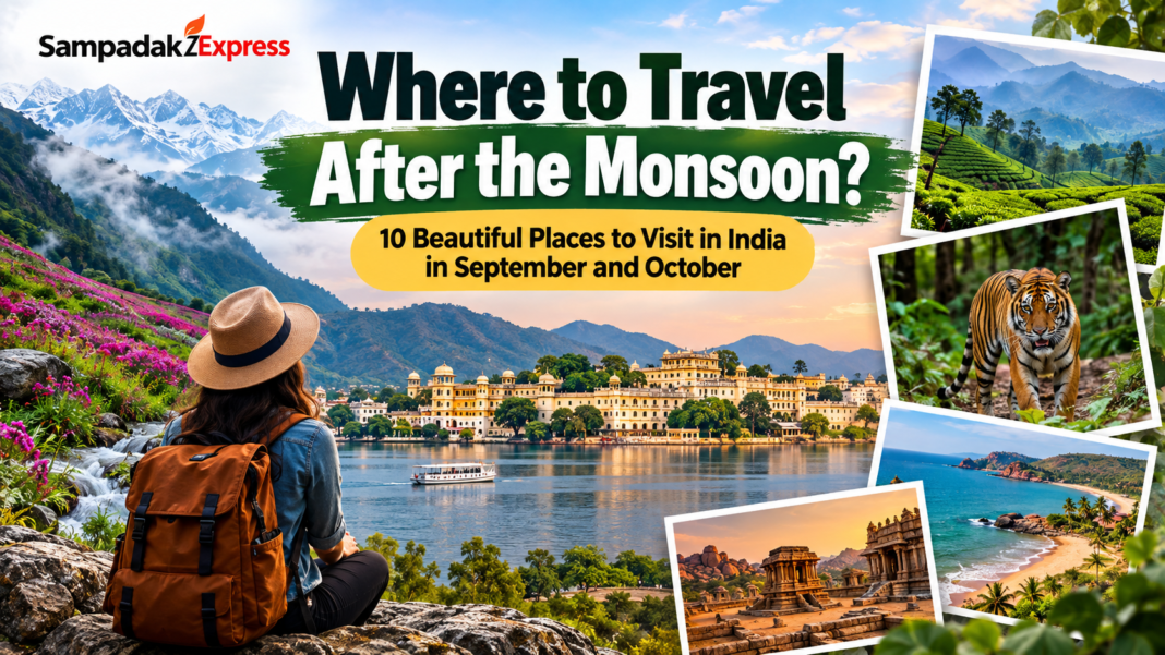 Where to Travel After the Monsoon? 10 Beautiful Places to Visit in India in September and October Where to Travel After the Monsoon? 10 Beautiful Places to Visit in India in September and October