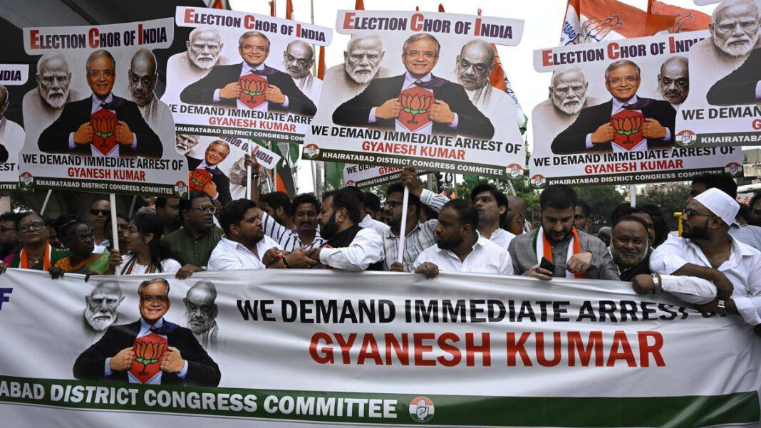 Telangana Congress Plans Protest Against ECIs SIR Management on September 28 "Telangana Congress to Protest ECI's SIR Management on September 28"