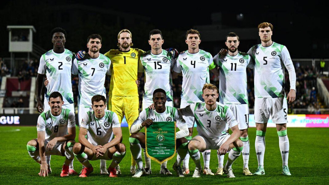 UEFA Nations League: Ireland Players Confirm Israel Fixtures and Honor with Black Armbands "Ireland Players Pay Tribute with Black Armbands in UEFA Nations League Israel Fixtures"