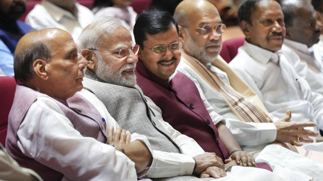 Cracks Emerge in BJPs Expansion Plans: Too Big to be Cozy? "BJP's Expansion Plans at Risk: Are They Too Big to Succeed?"
