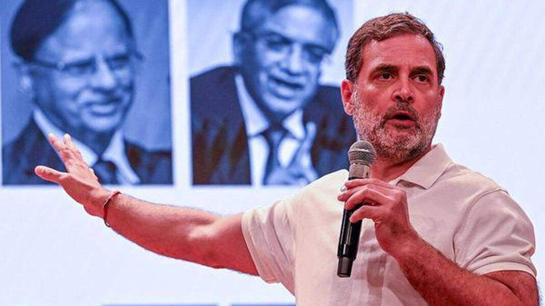 BJP Condemns Rahul Gandhi, Accuses Opposition of Undermining Institutions "BJP Condemns Rahul Gandhi for Undermining Institutions: A Response to Opposition Claims"