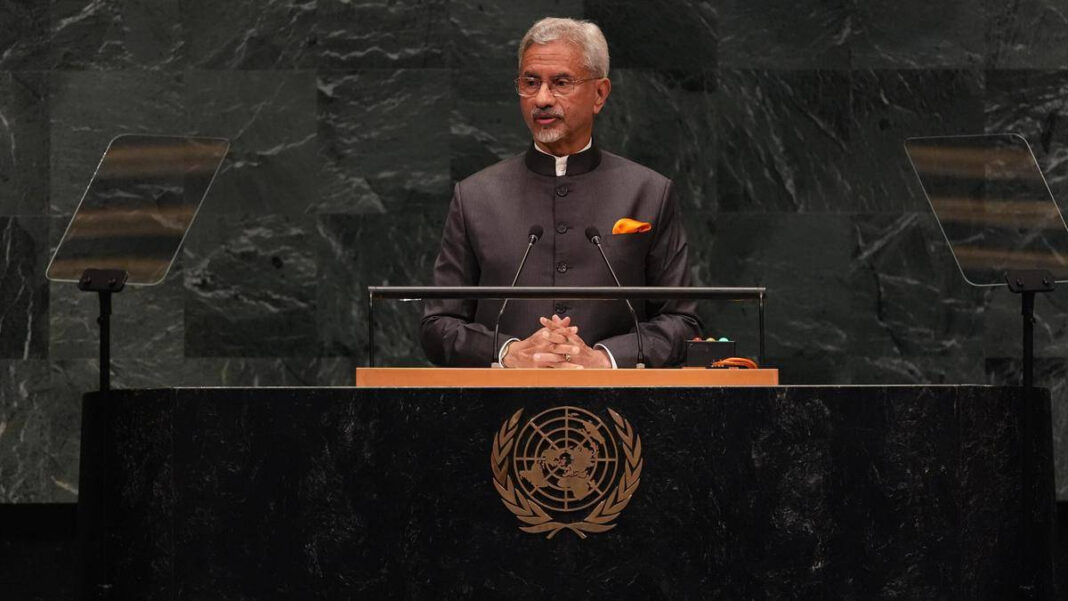 Jaishankar Responds to Pakistan PM at UNGA on Terrorism and Indus Waters Treaty "Jaishankar's Strong Response to Pakistan PM on Terrorism and Indus Waters Treaty at UNGA"