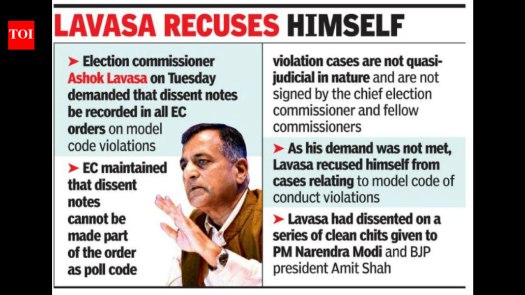 From Seshan to Lavasa: Unveiling the Public Disagreements of the Election Commission "From Seshan to Lavasa: Exploring the Controversies Surrounding the Election Commission"