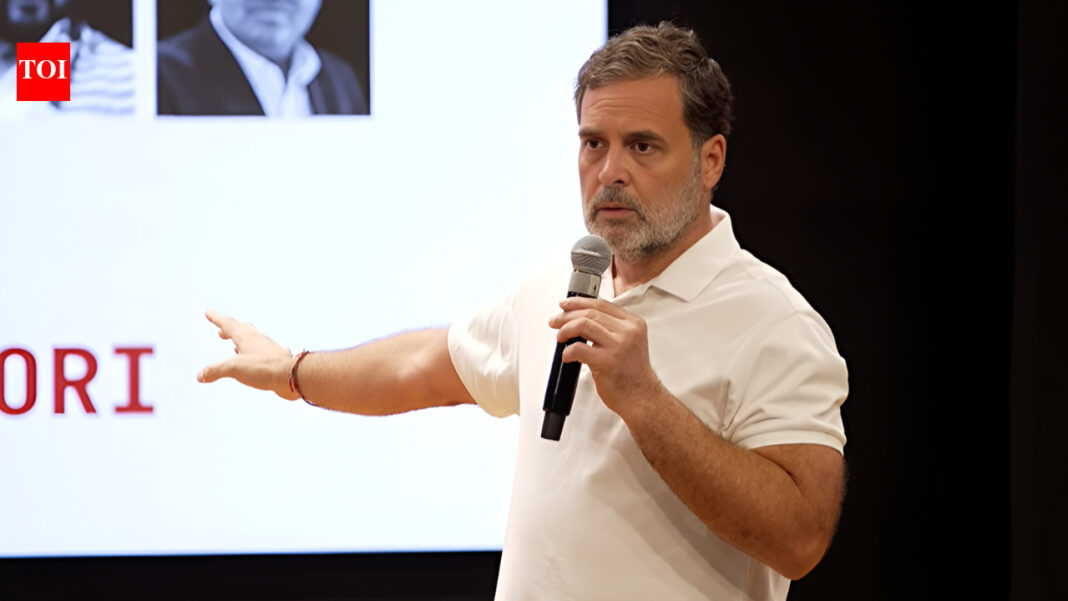 Rahul Gandhi Criticizes Modi Government Using Saddam and Kim Jong Un Amidst Lack of Anti-Incumbency for BJP "Rahul Gandhi Compares Modi Government to Saddam and Kim Jong Un Amidst Strong BJP Support"