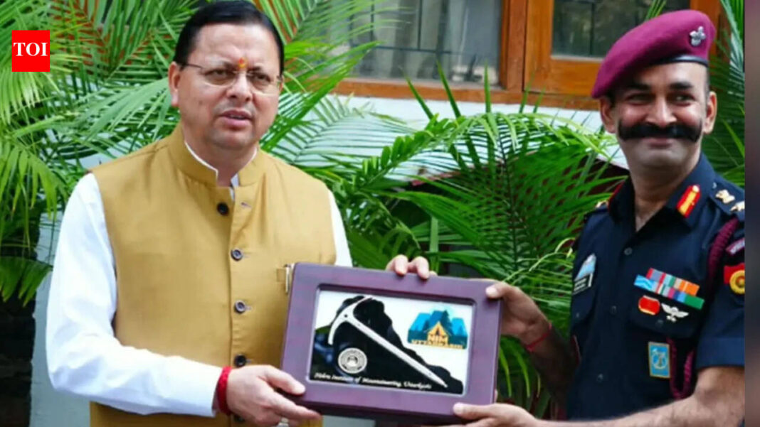 Uttarakhand CM Dhami Celebrates Success of 4 NIM Mountaineering Expeditions, Highlights Climbers Courage and Team Spirit "Uttarakhand CM Dhami Applauds 4 Successful NIM Mountaineering Expeditions, Celebrating Climbers' Courage and Team Spirit"