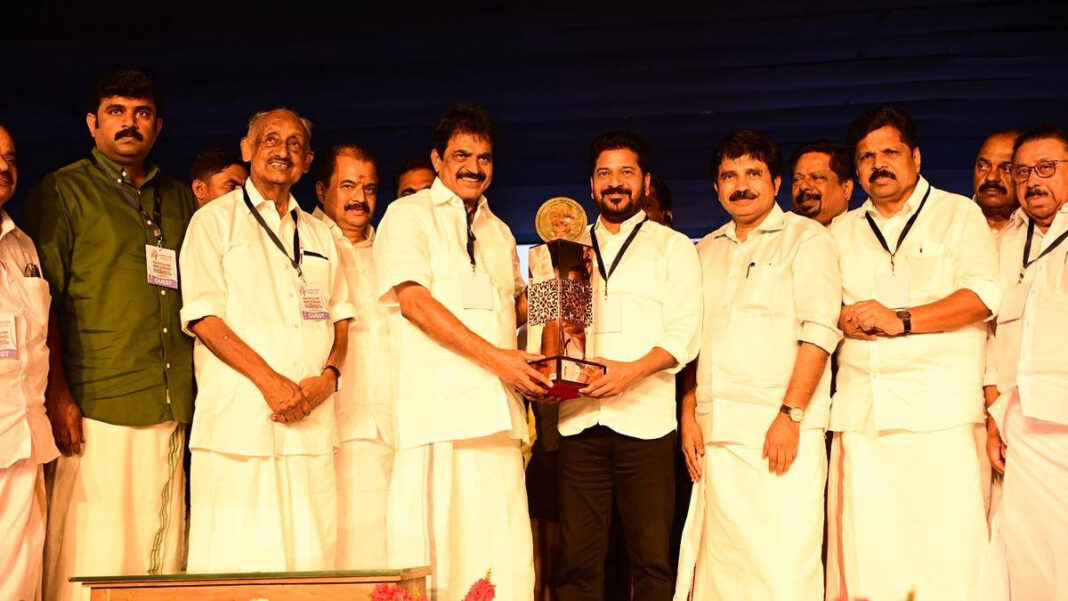 Revanth Declares the Battle for Indias Future: Gandhi Parivar vs. Sangh Parivar "Revanth Declares the Fight for India's Future: Gandhi Parivar vs. Sangh Parivar Showdown"