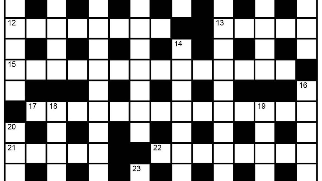 The Hindu Sunday crossword no. 80