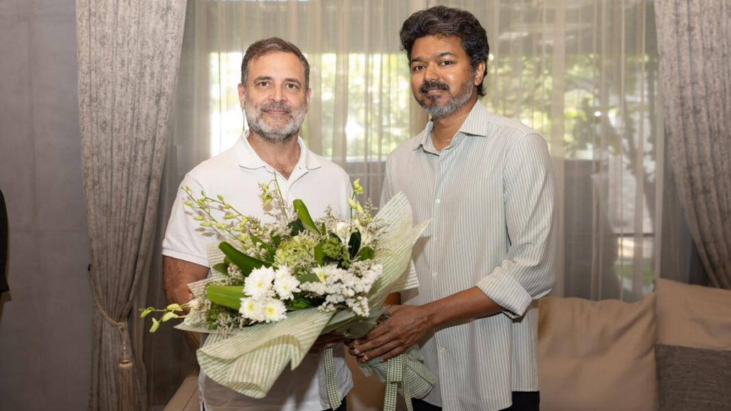 Rahul Gandhi visits Chennai for Voice of Students event, meets CM Vijay