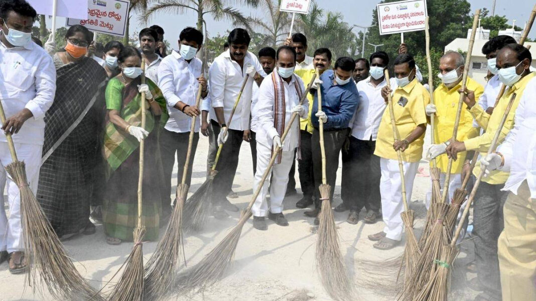 Tirupati Vinayaka Sagar Cleanliness Drive After Idol Immersion