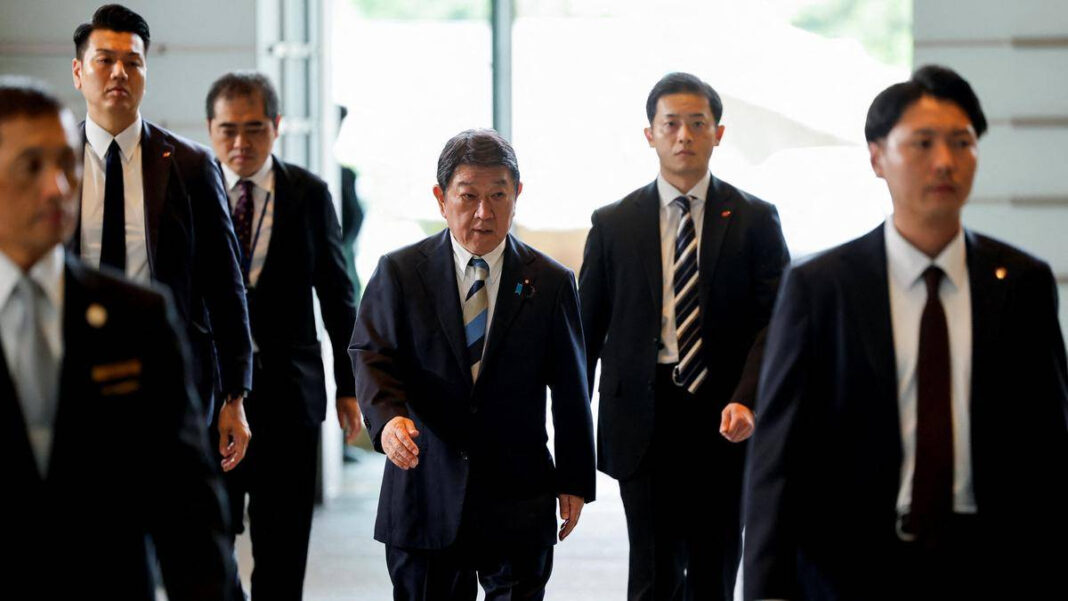 Japans Foreign Minister Motegi Highlights Profound Structural Changes in the World "Japan's Foreign Minister Motegi Discusses Global Structural Shifts"