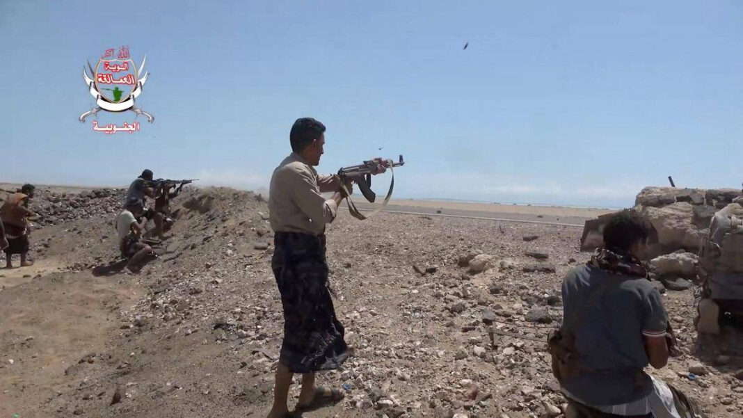 Saudi-Backed Yemeni Forces Expel Houthis from Key Strait Areas "Saudi-Backed Yemeni Forces Successfully Drive Houthis from Strategic Strait Areas"