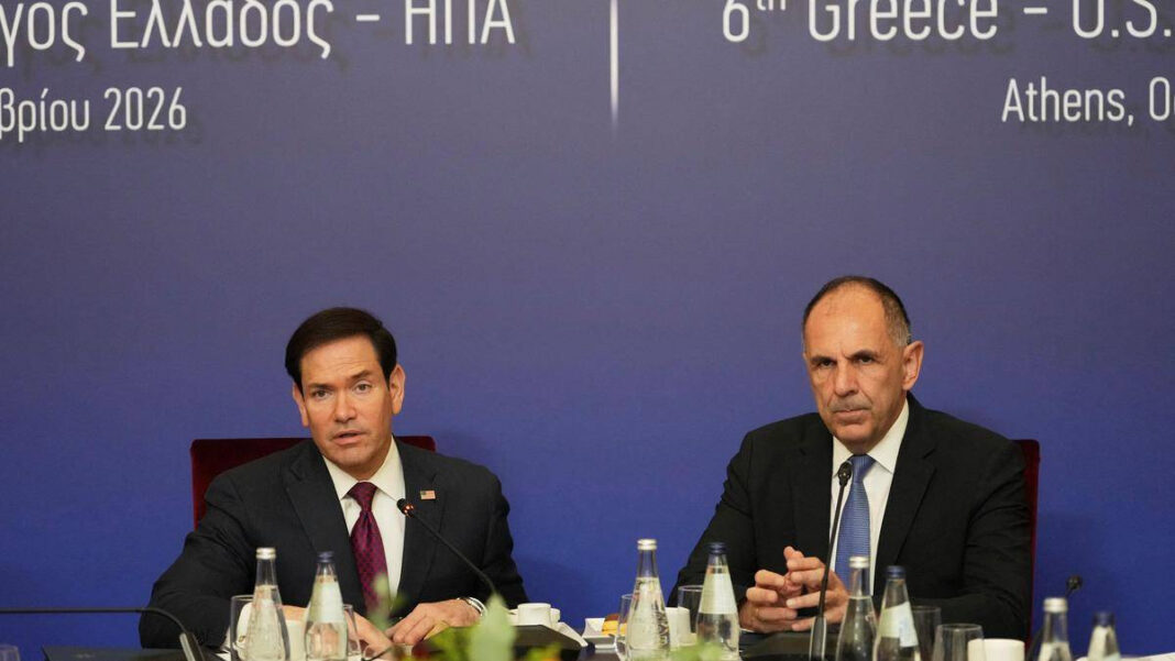 Rubio Urges West to Reclaim Founding Democratic Principles During Greece Visit "Rubio Advocates for Restoration of Democratic Values During Greece Visit"