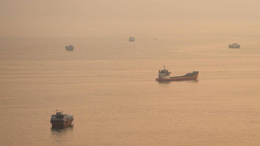 Irans Military Reports Oil Tanker Fire in Gulf of Oman "Iran's Military Reports On Oil Tanker Fire Incident in Gulf of Oman"