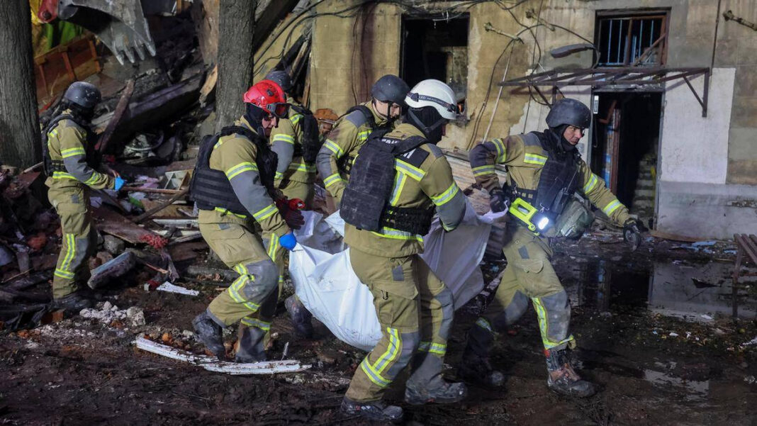 Russian drones damage cargo terminal in Ukraines Mykolaiv, official says