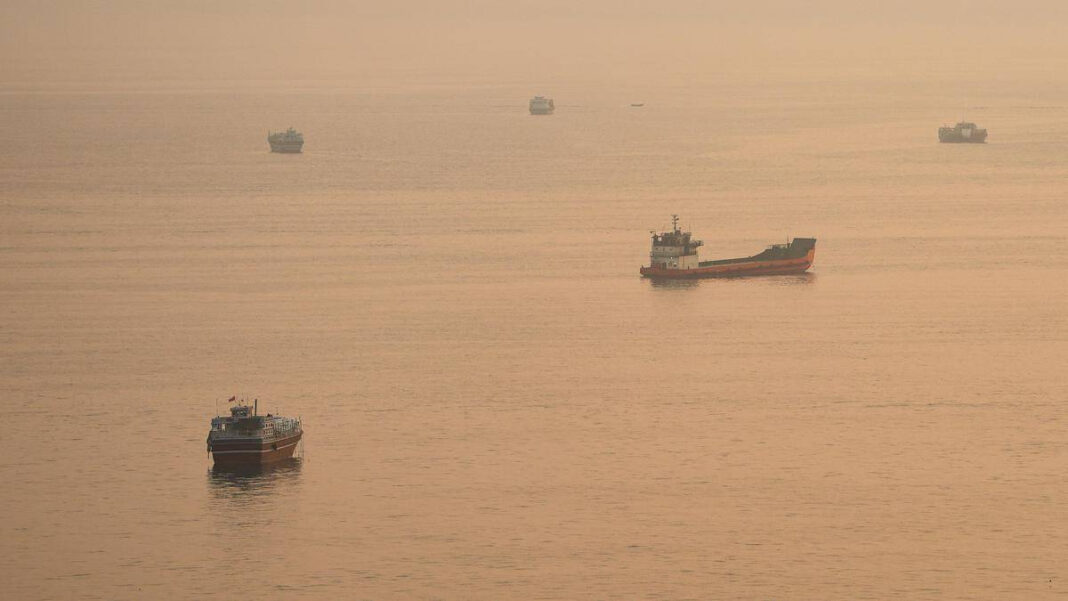 Iran reports cargo ship sinks after hitting mine in Strait of Hormuz