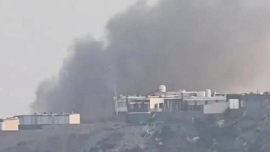 Explosions Near Aden Palace Used by Yemens Government Leave Two Dead in Latest Houthi Attack "Latest Houthi Attack Near Aden Palace Claims Two Lives"