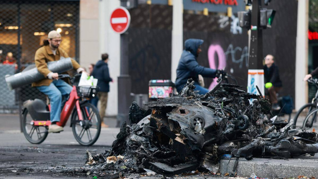 France Confronts Aftermath of Violent Protests: Economic and Social Costs Explored "Exploring the Economic and Social Costs of France's Violent Protests Aftermath"