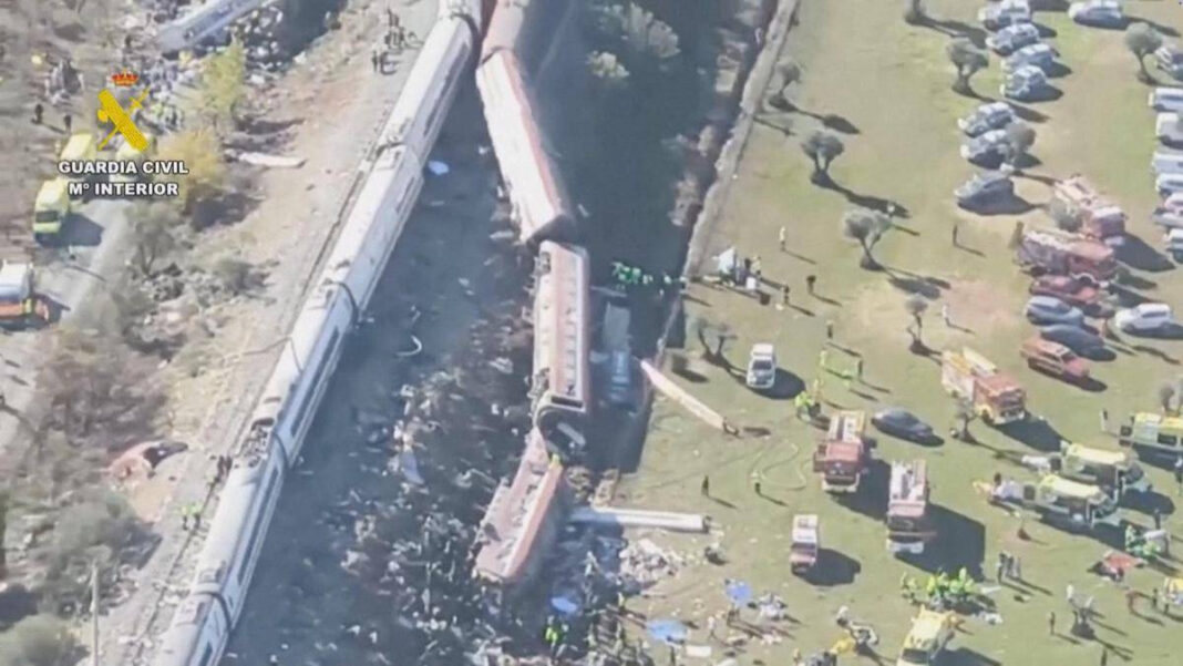 At least 10 dead in crash between two trains in Spains Toledo province