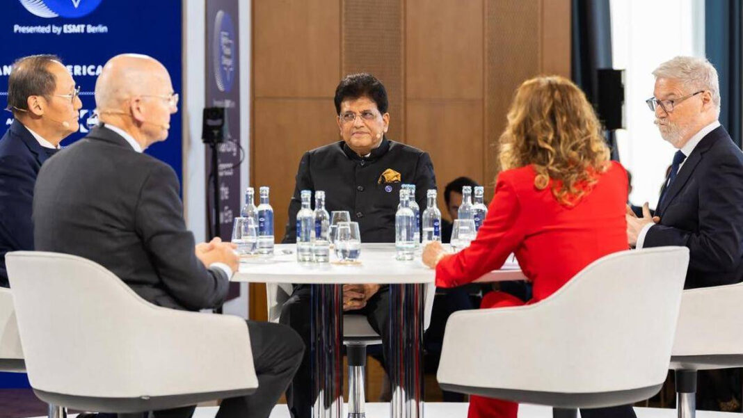 EU inviting disaster by imposing carbon tax on steel, says Piyush Goyal in Berlin EU inviting disaster by imposing carbon tax on steel, says Piyush Goyal in Berlin