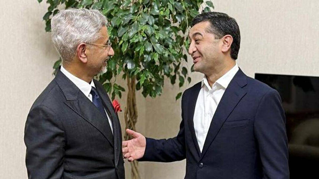 India, Uzbekistan discuss bilateral ties during Jaishankars Azerbaijan visit