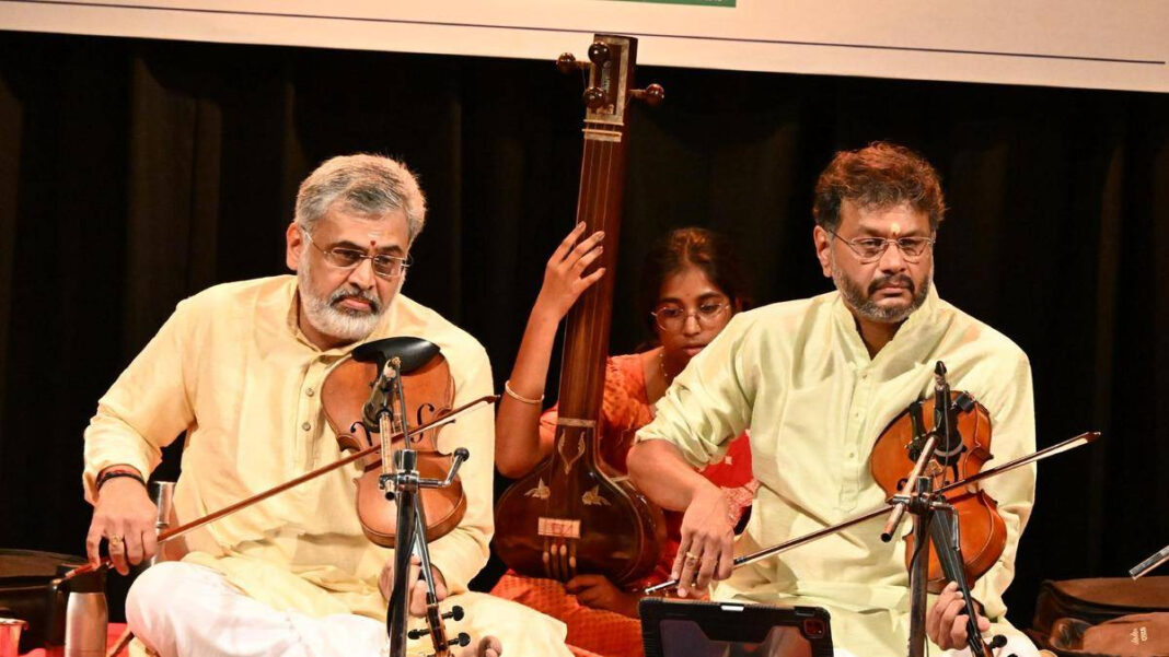 Honoring Lalgudi Jayaraman: A Nostalgic Violin Duet Tribute "Tribute to Lalgudi Jayaraman: A Nostalgic Violin Duet Celebration"