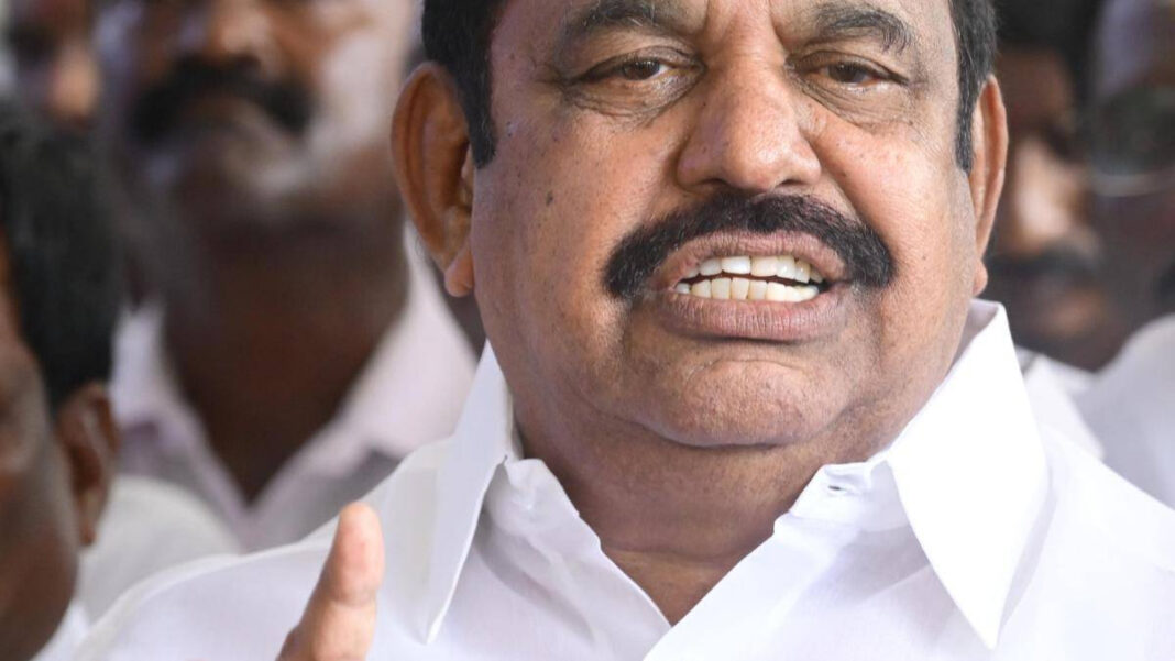 AIADMK Leader Palaniswami: Voters Will Reject TVK Candidates AIADMK's Palaniswami Says Voters Will Reject TVK Candidates