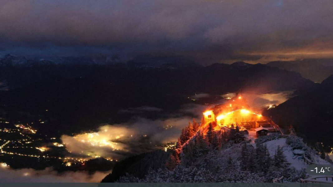Fire breaks out at Hitler's mountain retreat, suspect arrested