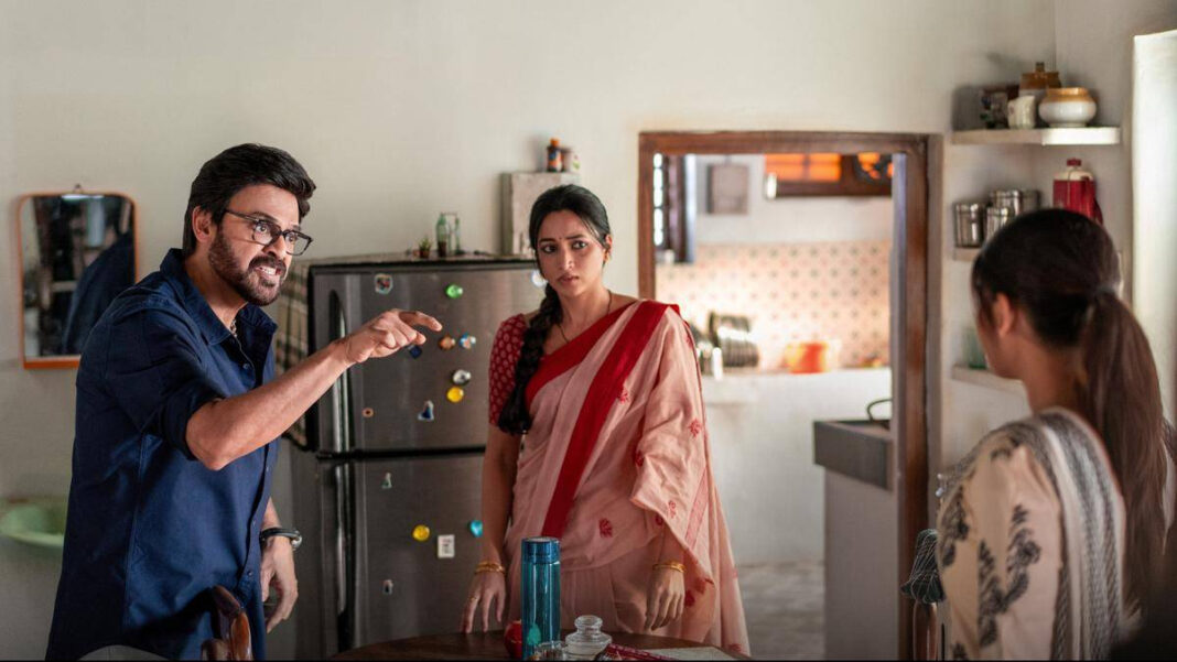 Ahead of Aadarsha Kutumbam, Trivikram Srinivas hails Venkatesh as a family-drama superstar