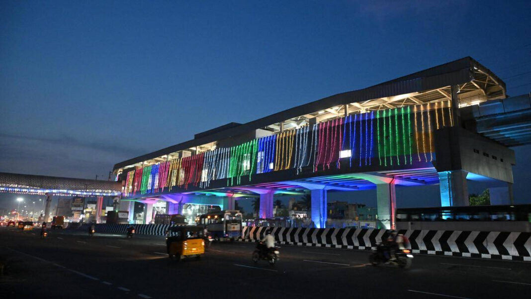 PM Modi to launch Chennai Metro Rail Phase 2, to share ride with Tamil Nadu CM Vijay PM Modi to launch Chennai Metro Rail Phase 2, to share ride with Tamil Nadu CM Vijay
