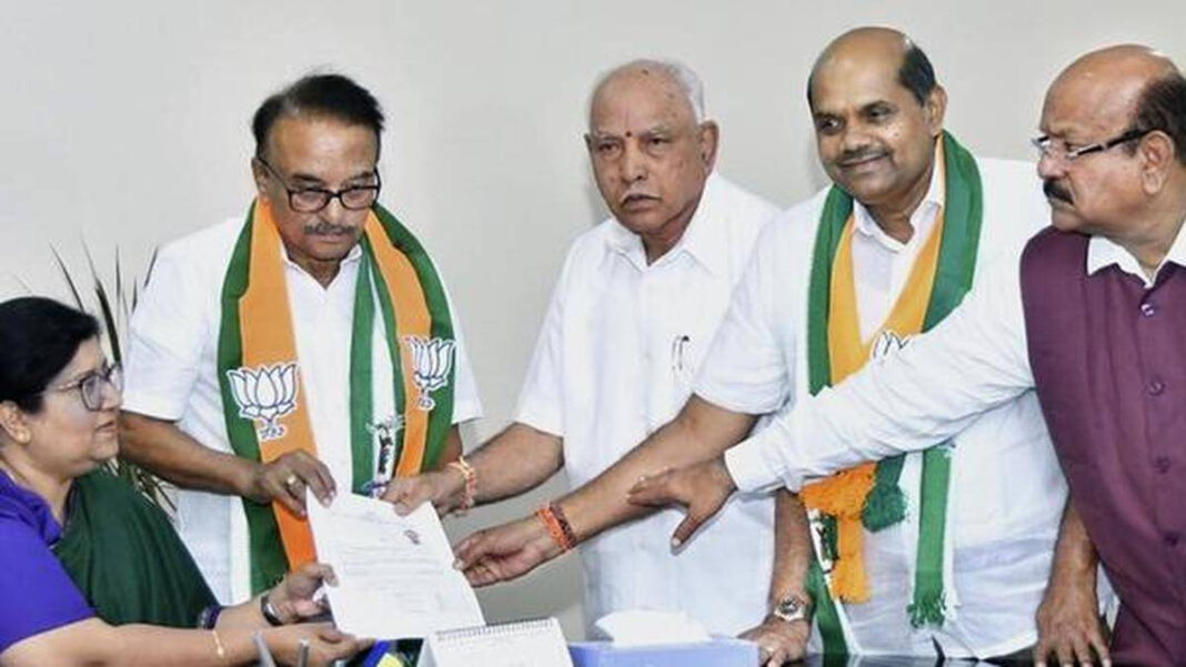 BJP leaders rally for Shashil Namoshi before Council polls BJP Leaders Rally for Shashil Namoshi Ahead of Council Polls