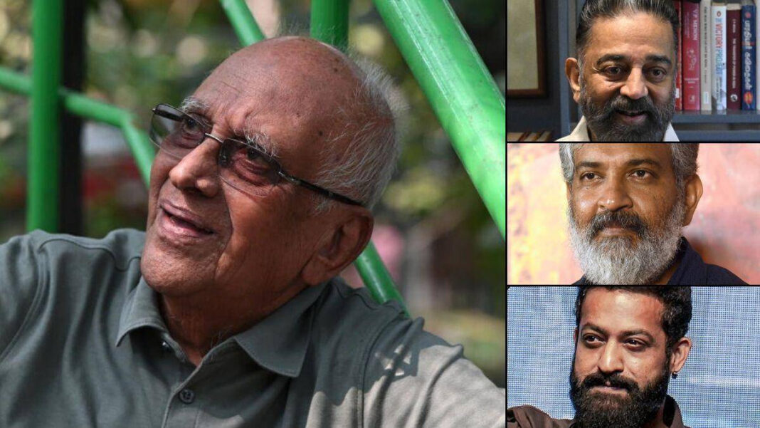 Singeetham Srinivasa Rao Passes Away: Kamal Haasan, S.S. Rajamouli, Jr NTR and Others Pay Tribute to the Legendary Filmmaker "Singeetham Srinivasa Rao Remembered: Tributes from Kamal Haasan, S.S. Rajamouli, Jr NTR and More"