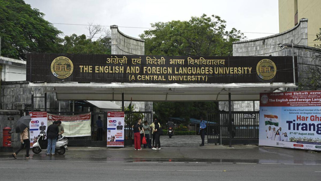 Police Detain EFLU Student Leaders Ahead of RSS Leader's Campus Talk in Hyderabad
